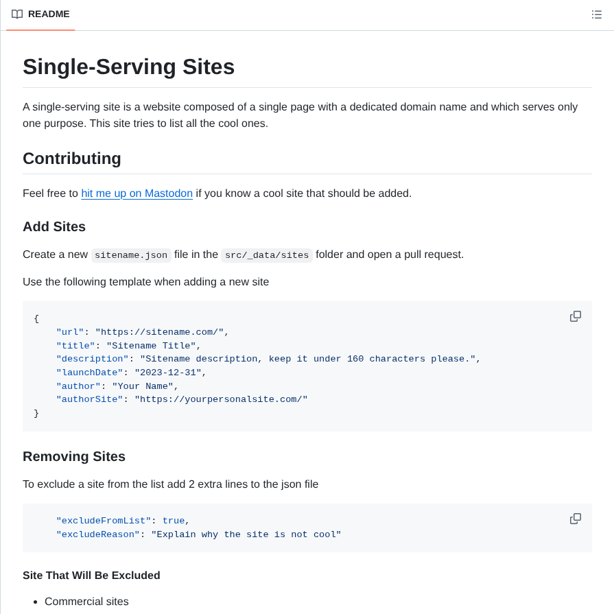 Huphtur Single Serving Sites screenshot