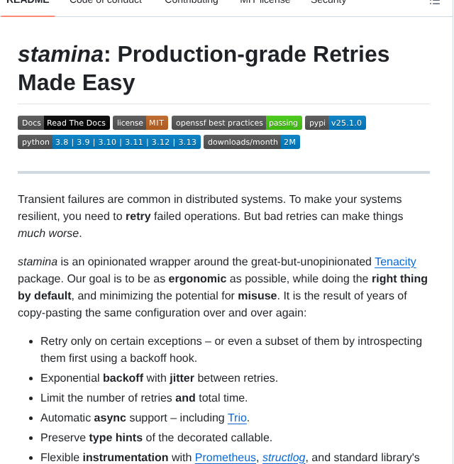 Hynek Stamina screenshot
