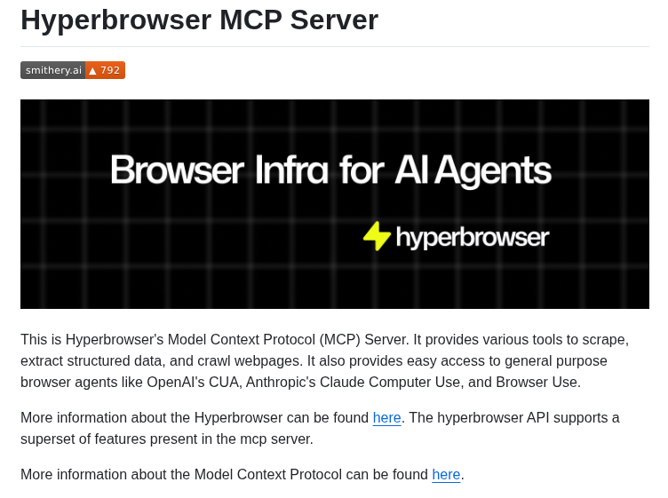 Hyperbrowserai Mcp screenshot