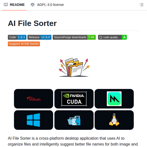 Hyperfield Ai File Sorter screenshot
