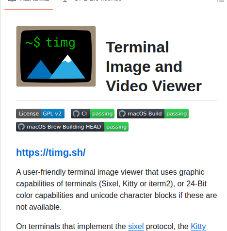 Hzeller Timg screenshot