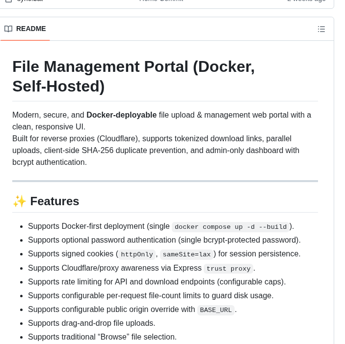 Iamsaugata File Portal screenshot