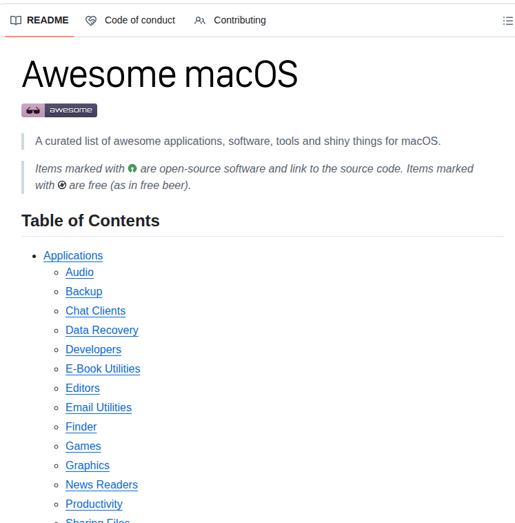Ichait Awesome Macos screenshot