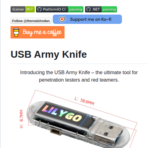 I Am Shodan Usbarmyknife screenshot