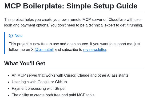 Iannuttall Mcp Boilerplate screenshot