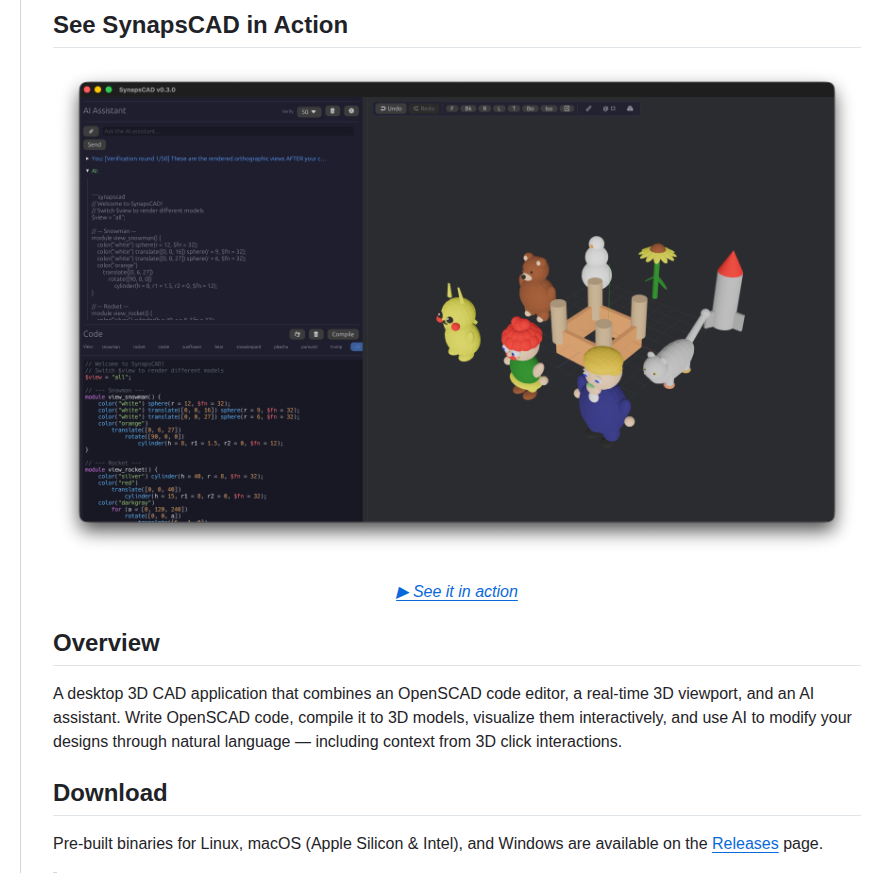 Ierror Synaps Cad screenshot