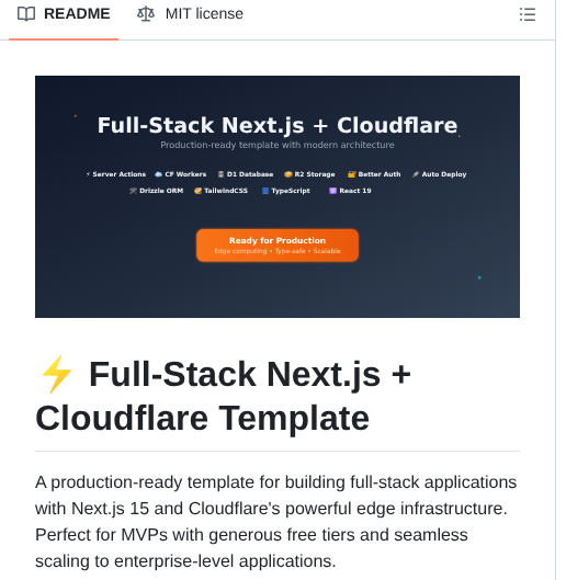 Ifindev Fullstack Next Cloudflare screenshot