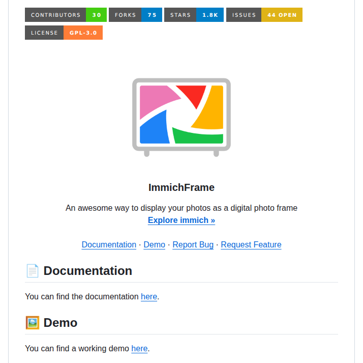 Immichframe Immichframe screenshot