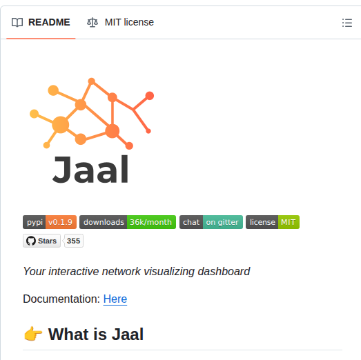 Imohitmayank Jaal screenshot