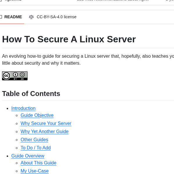 Imthenachoman How To Secure A Linux Server screenshot