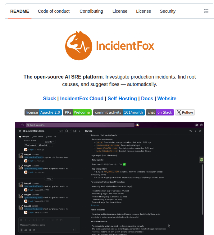 Incidentfox Incidentfox screenshot