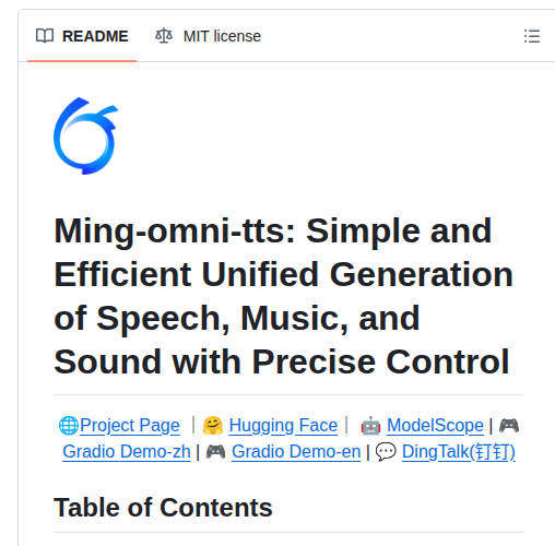 Inclusionai Ming Omni Tts screenshot