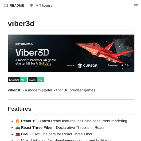 Instructa Viber3d screenshot