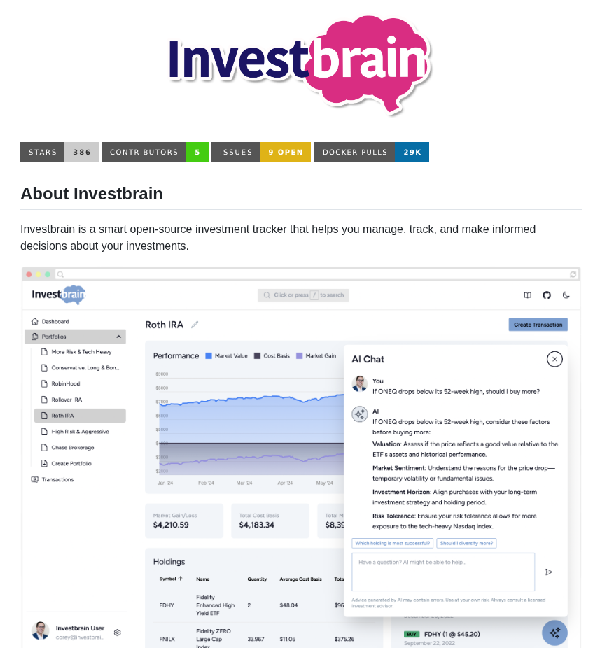 Investbrainapp Investbrain screenshot