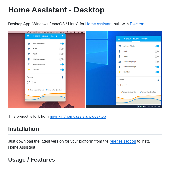 Iprodanovbg Homeassistant Desktop screenshot