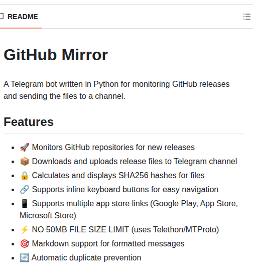 Ircfspace Githubmirror screenshot