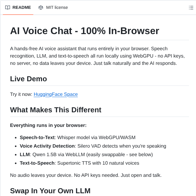 Irelate Ai Voice Chat screenshot
