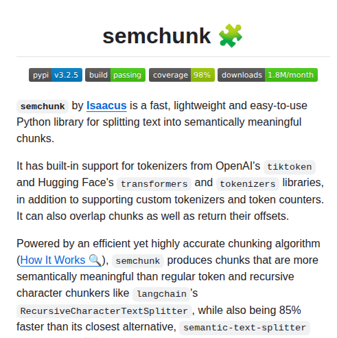 Isaacus Dev Semchunk screenshot