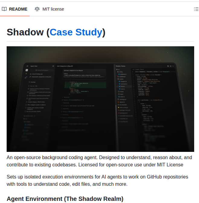 Ishaan1013 Shadow screenshot