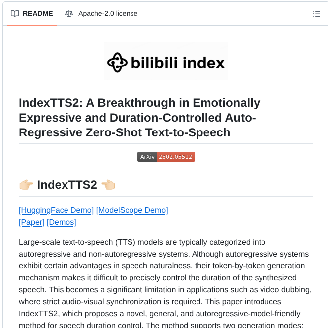 Iszhanjiawei Indextts2 screenshot