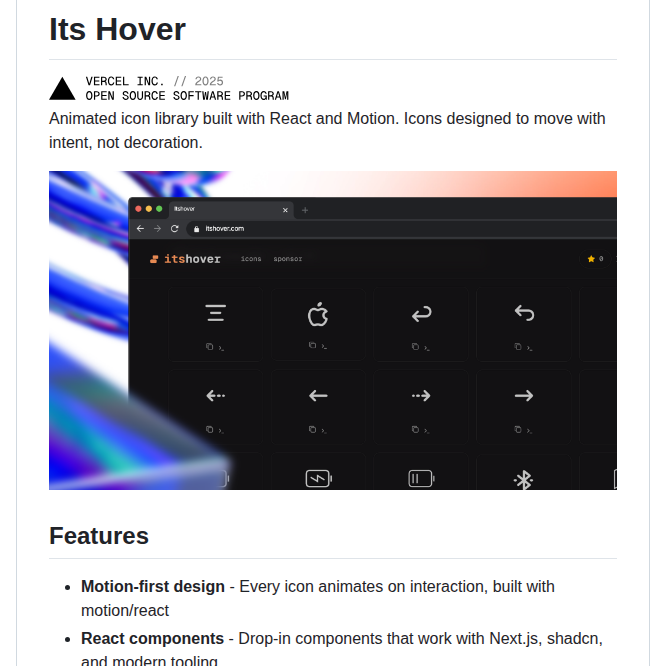 Itshover Itshover screenshot