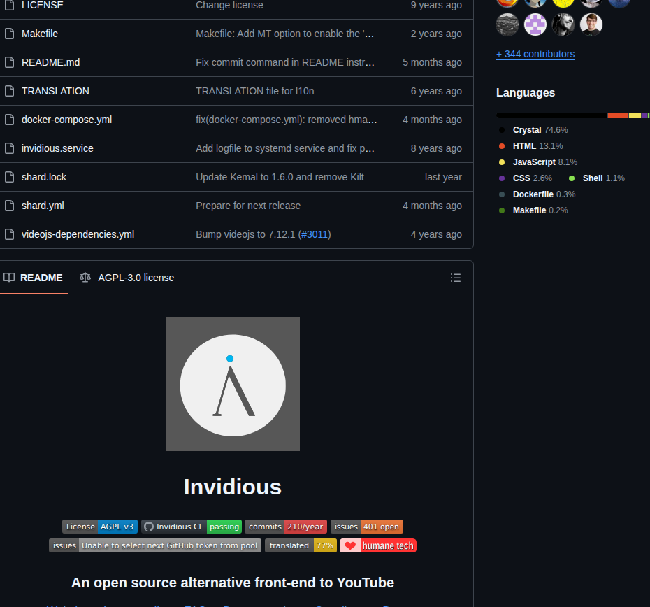 Iv Org Invidious screenshot
