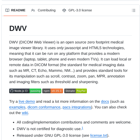 Ivmartel Dwv screenshot