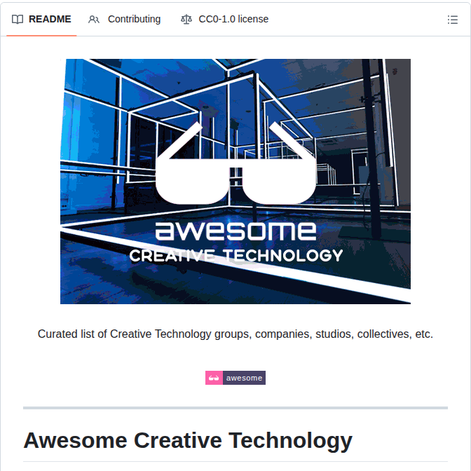 J0hnm4r5 Awesome Creative Technology screenshot
