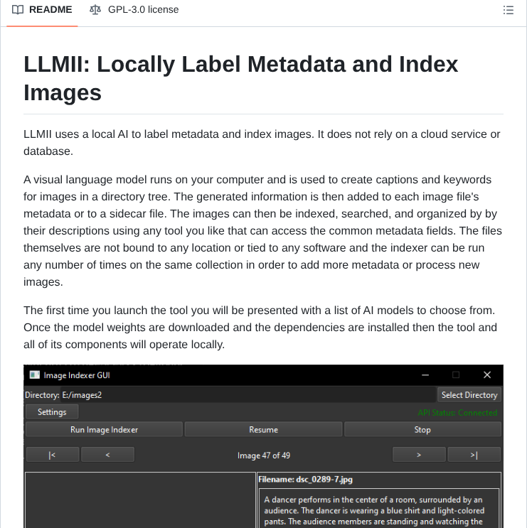 Jabberjabberjabber Imageindexer screenshot