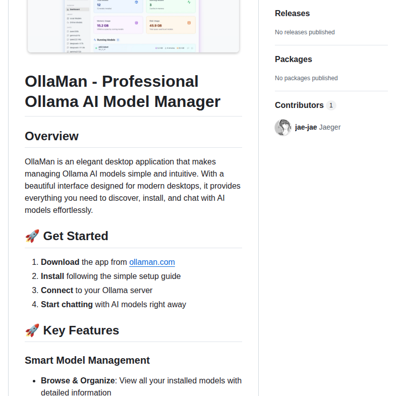 Jae Jae Ollaman Releases screenshot