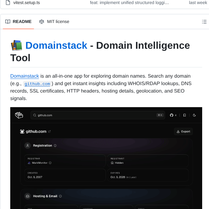 Jakejarvis Domainstack.io screenshot