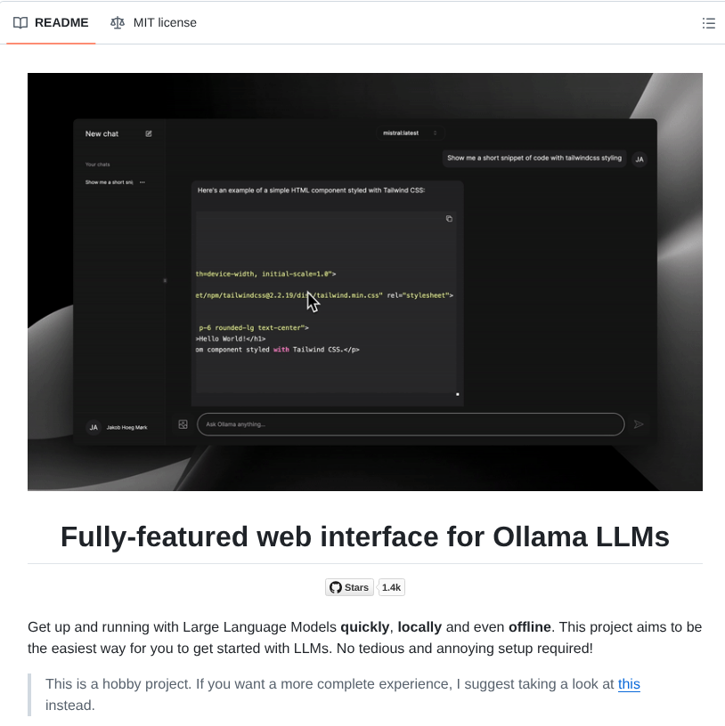 Jakobhoeg Nextjs Ollama Llm Ui screenshot