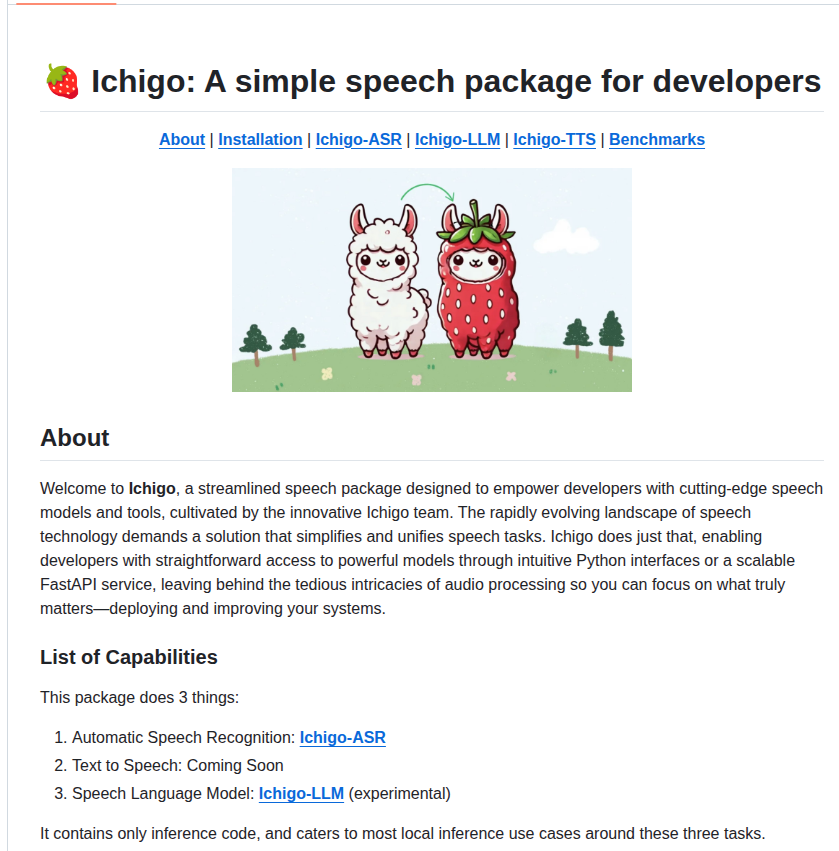 Janhq Ichigo screenshot