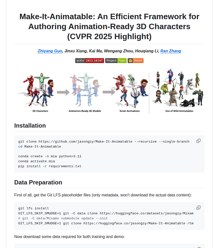 Jasongzy Make It Animatable screenshot