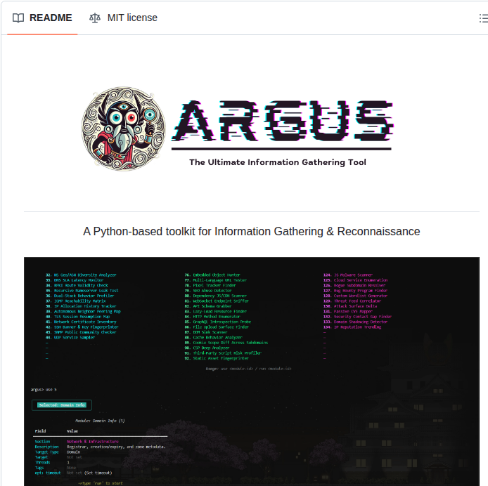 Jasonxtn Argus screenshot