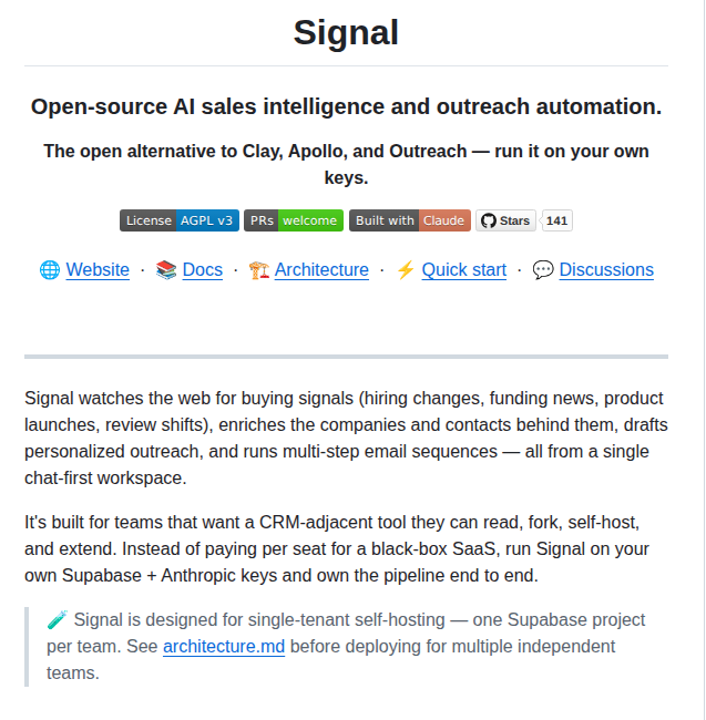 Jay Sahnan Signal screenshot