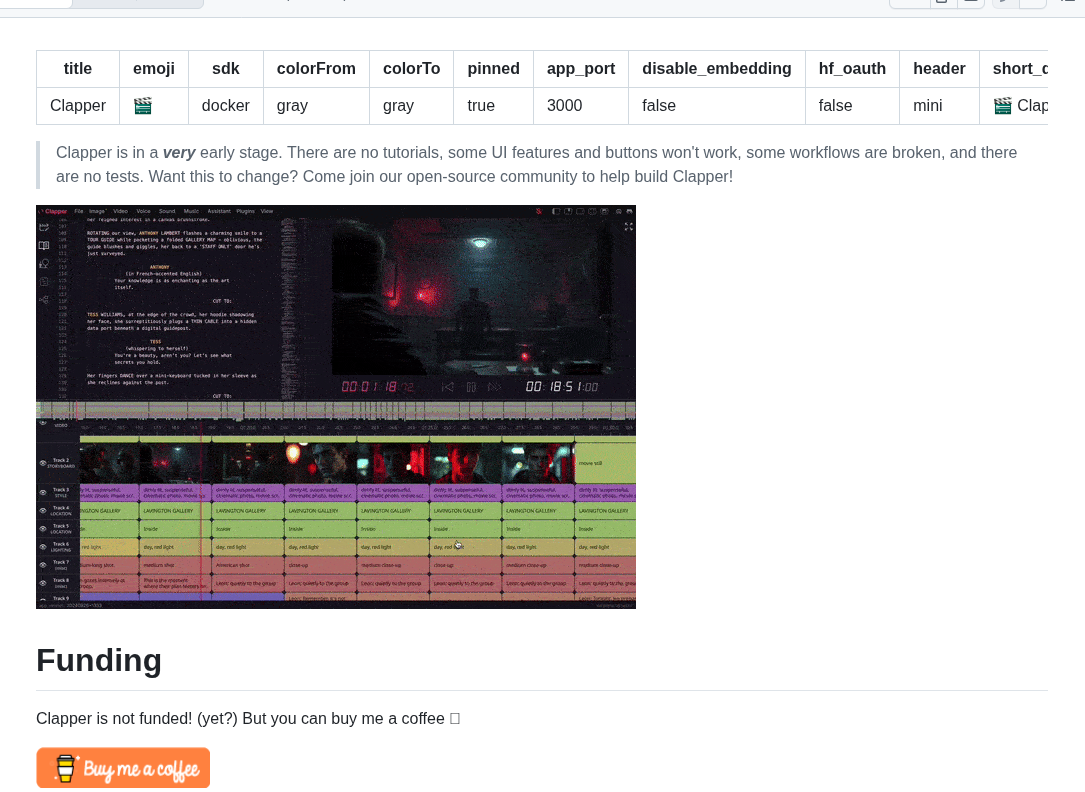 Jbilcke Hf Clapper screenshot