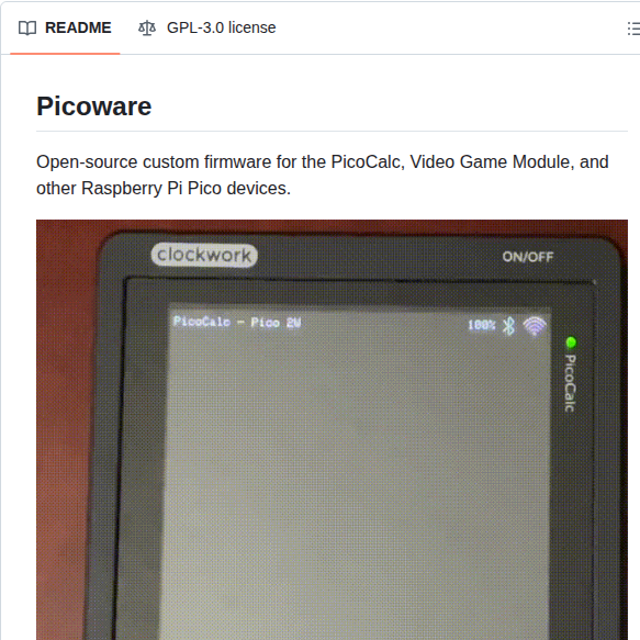 Jblanked Picoware screenshot