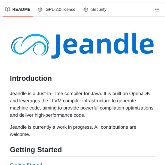 Jeandle Jeandle Jdk screenshot