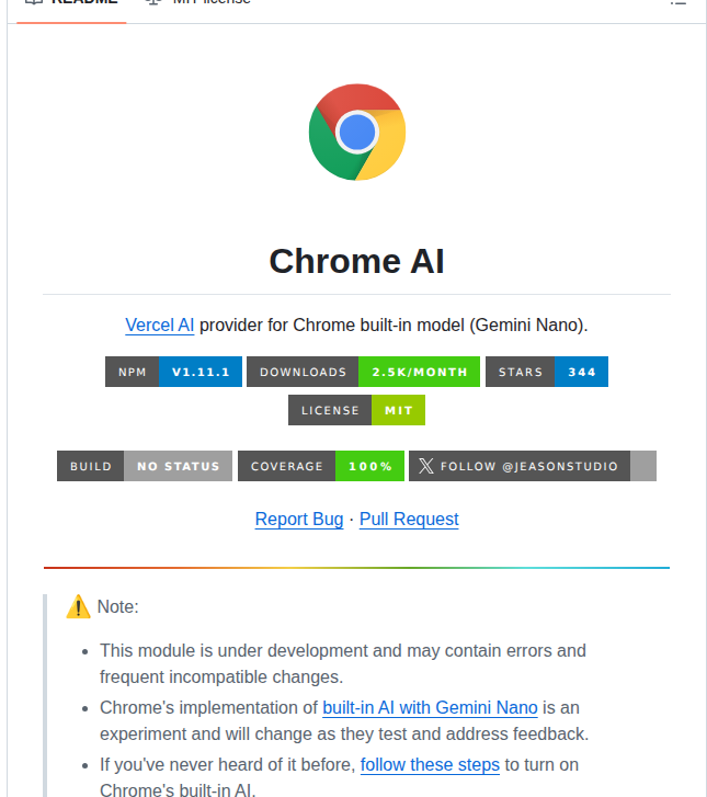 Jeasonstudio Chrome Ai screenshot