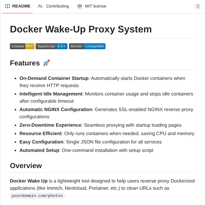 Jelliott2021 Dockerwakeup screenshot