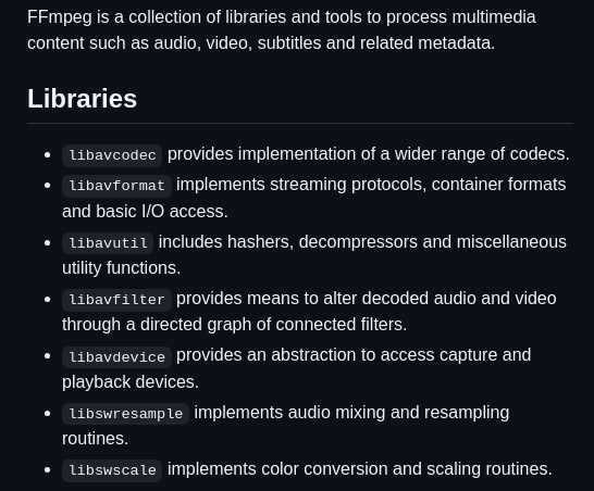 Jellyfin Jellyfin Ffmpeg screenshot