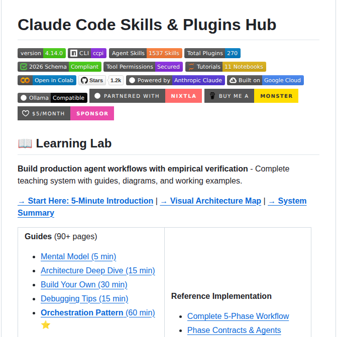 Jeremylongshore Claude Code Plugins Plus Skills screenshot