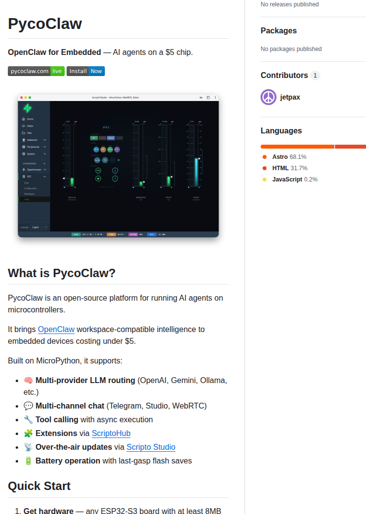 Jetpax Pycoclaw screenshot