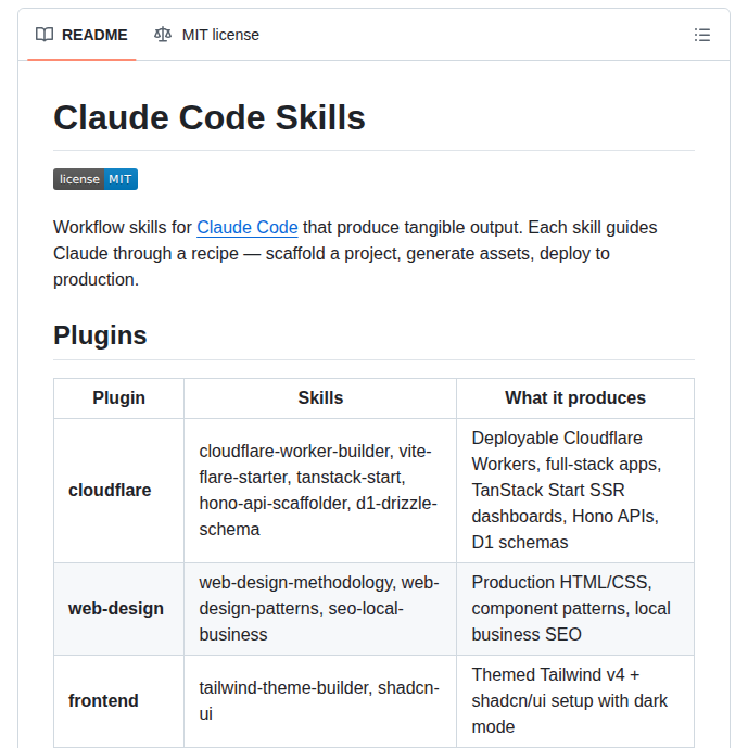 Jezweb Claude Skills screenshot