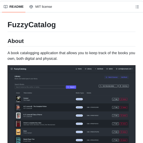 Jfro Fuzzy_catalog screenshot