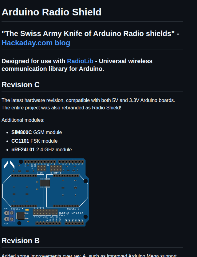 Jgromes Radioshield screenshot