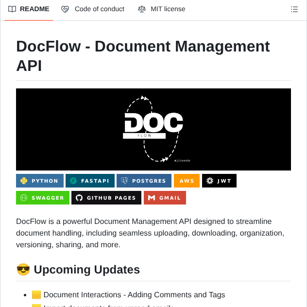 Jiisanda Docflow screenshot