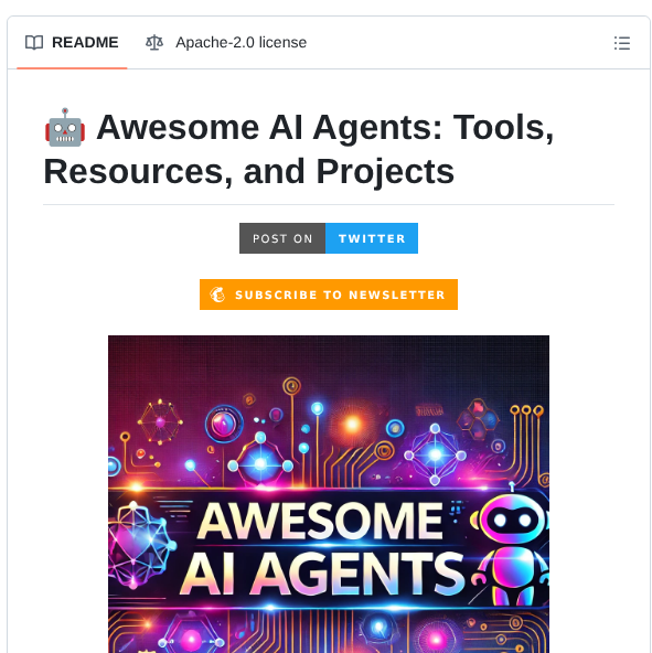 Jim Schwoebel Awesome_ai_agents screenshot