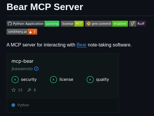 Jkawamoto Mcp Bear screenshot